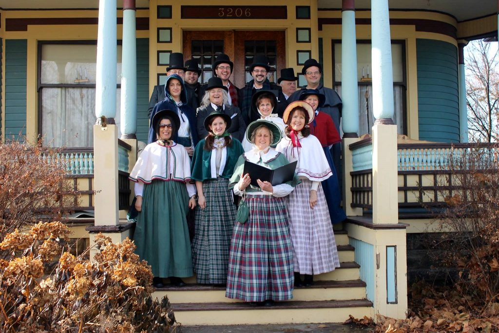 Spotlights Costumed Carolers Broadview Heights Spotlights